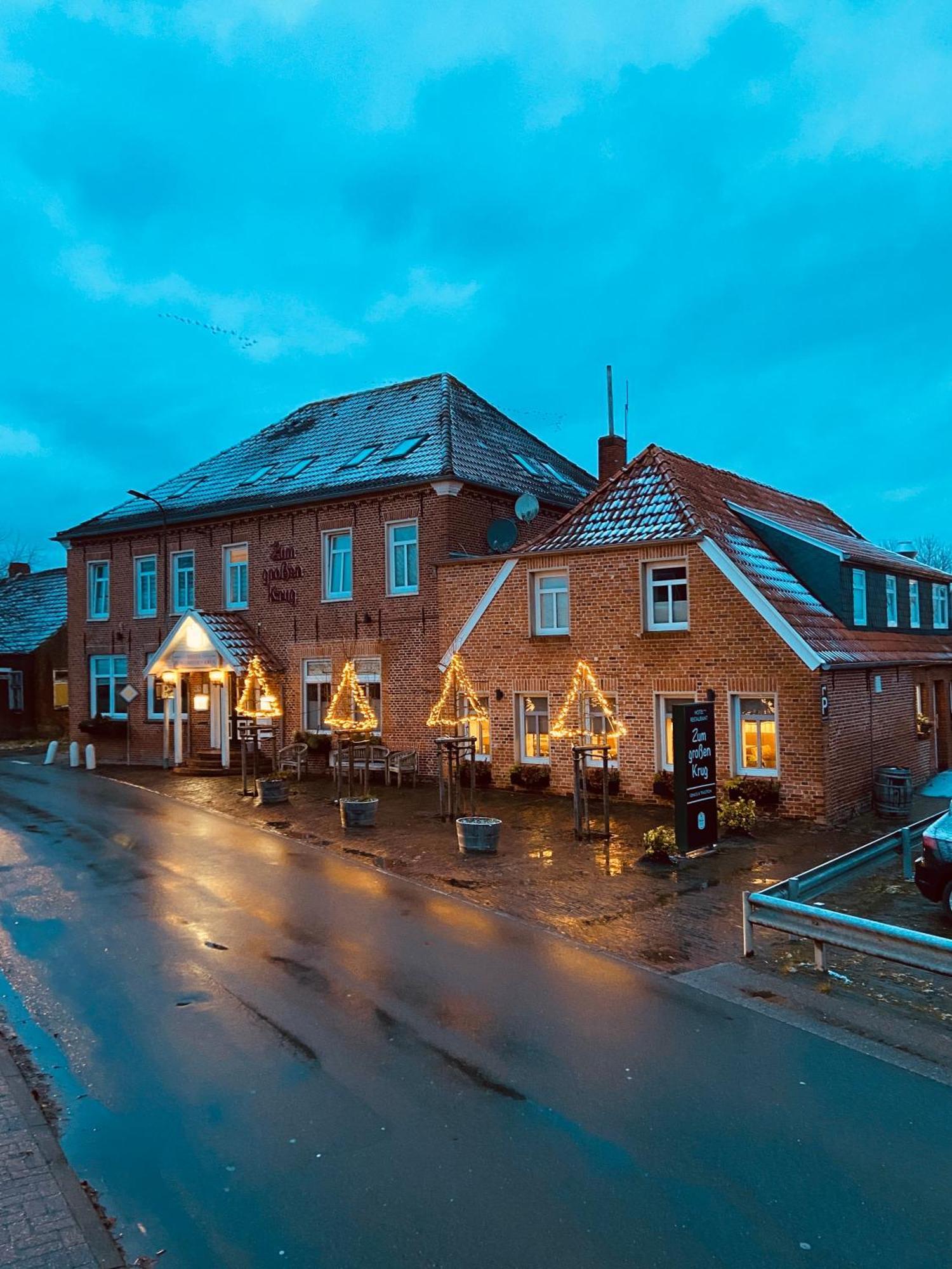Hotel Zum Grossen Krug Wirdum Zewnętrze zdjęcie
