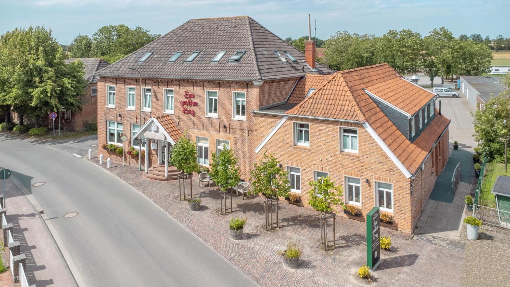 Hotel Zum Grossen Krug Wirdum Zewnętrze zdjęcie